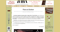 Desktop Screenshot of pianoetguitare.com